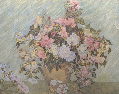 Still life:Vase with Roses (nn040